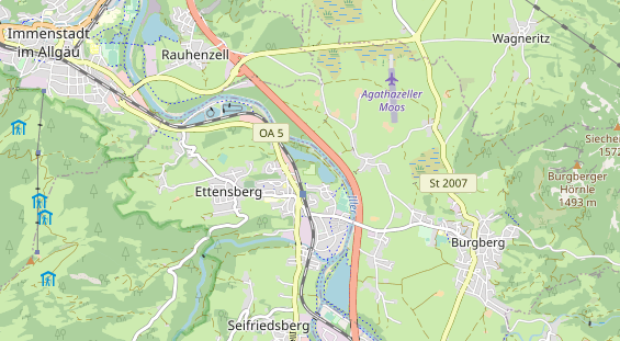 Stellplatz auf Karte