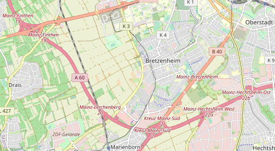 Stellplatz auf Karte