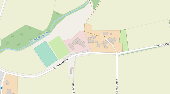 Stellplatz auf Satellitenbild