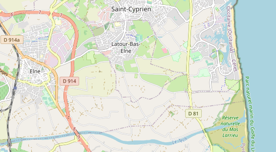 Camperplaats op kaart