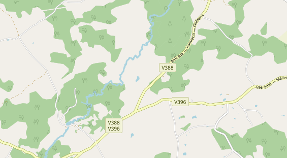 Stellplatz auf Karte