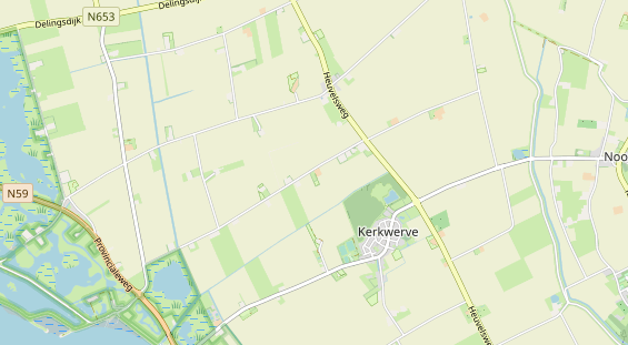 Área para autocaravana en la tarjeta