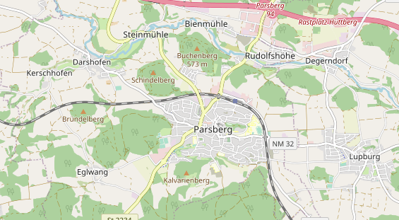 Stellplatz auf Karte