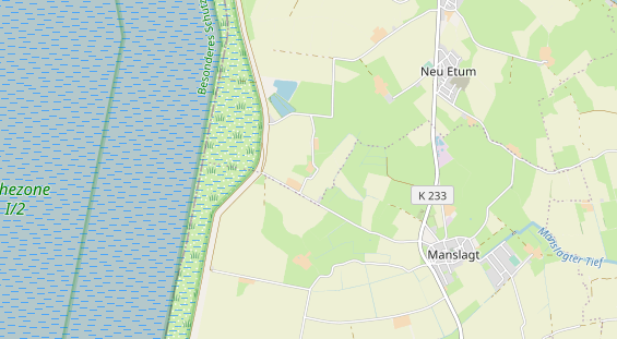 Área para autocaravana en la tarjeta