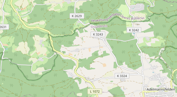Área para autocaravana en la tarjeta