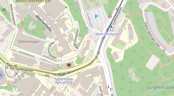 Stellplatz auf Satellitenbild