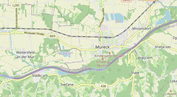 Área para autocaravana en la tarjeta