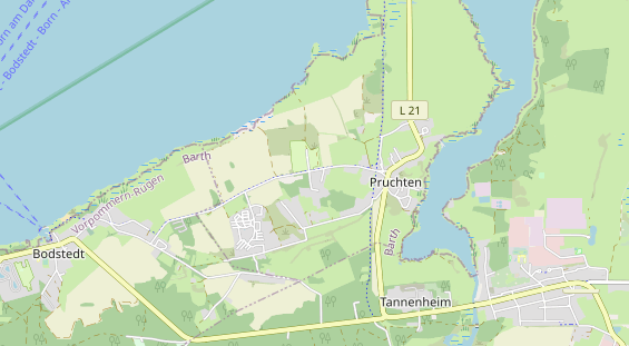 Área para autocaravana en la tarjeta