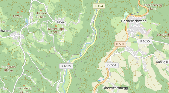 Área para autocaravana en la tarjeta