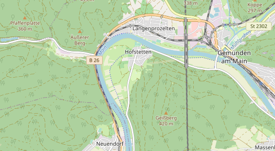 Area di sosta per camper sulla carta