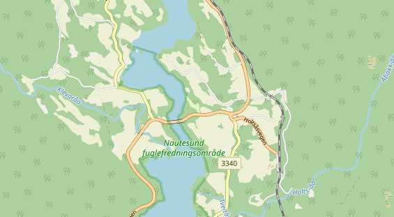 Aire camping-car sur la carte