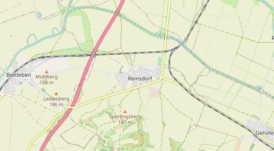 Área para autocaravana en la tarjeta