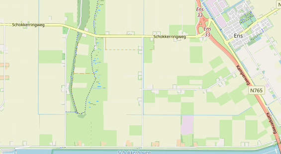 Area di sosta per camper sulla carta