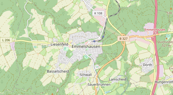 Stellplatz auf Karte