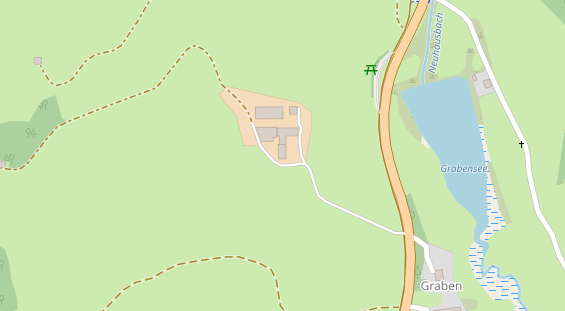 Stellplatz auf Satellitenbild