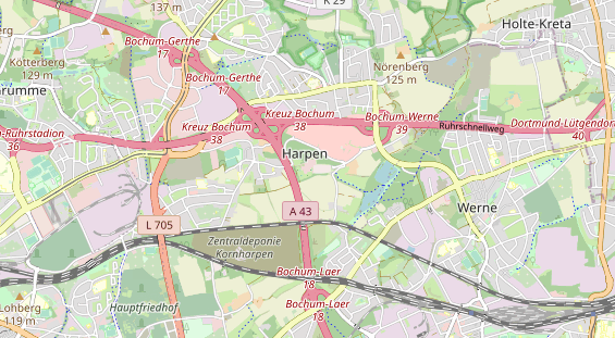 Stellplatz auf Karte