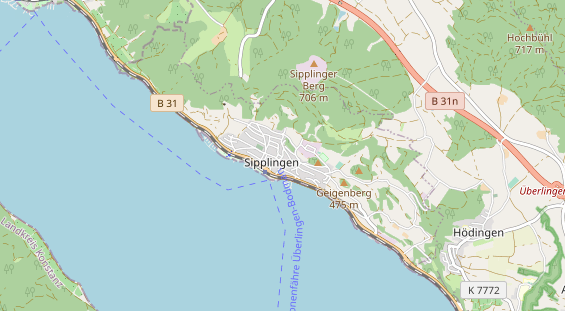 Stellplatz auf Karte