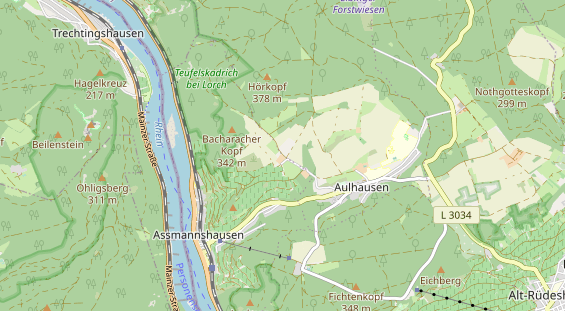RV park on map