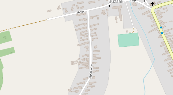 Stellplatz auf Satellitenbild