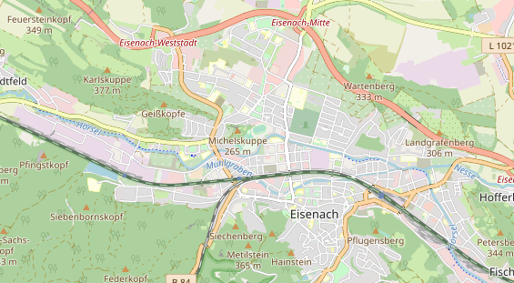 RV park on map