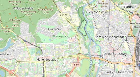 Stellplatz auf Karte
