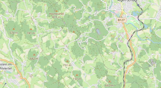 Stellplatz auf Karte