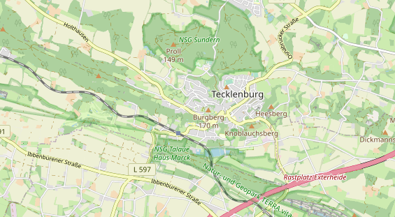 Stellplatz auf Karte