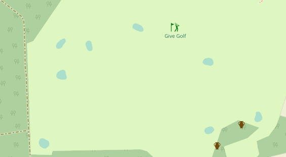 Stellplatz auf Satellitenbild