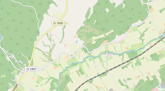 Aire camping-car sur la carte