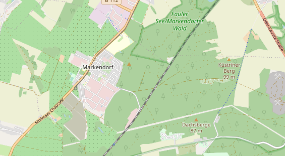 Stellplatz auf Karte