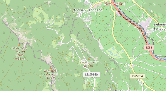 RV park on map