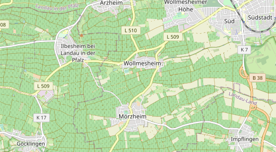 Stellplatz auf Karte