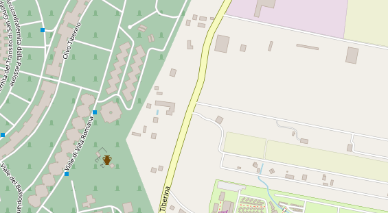 Stellplatz auf Satellitenbild