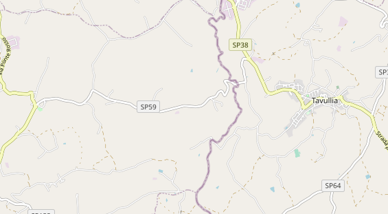 Aire camping-car sur la carte