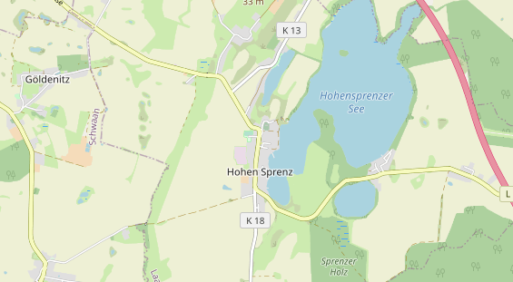 Área para autocaravana en la tarjeta