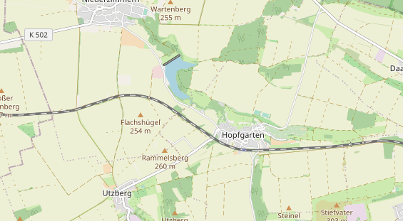 Área para autocaravana en la tarjeta