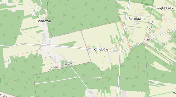 Aire camping-car sur la carte