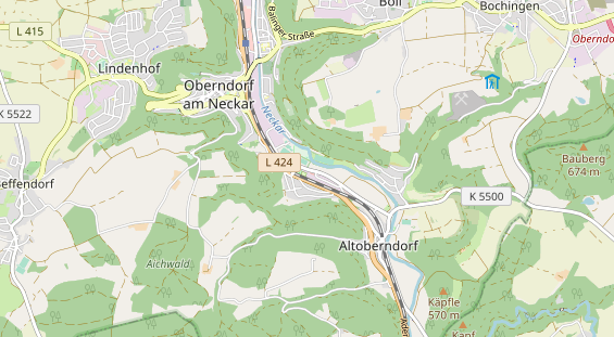 Área para autocaravana en la tarjeta