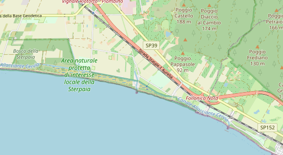 Stellplatz auf Karte