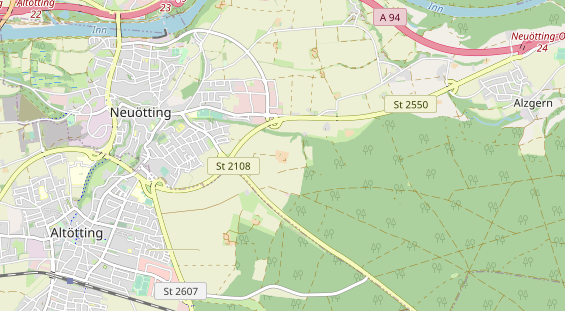 Área para autocaravana en la tarjeta