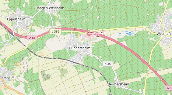 Área para autocaravana en la tarjeta