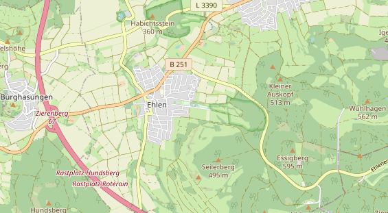 Stellplatz auf Karte