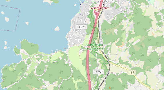 Aire camping-car sur la carte