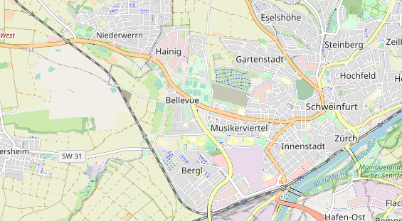 Area di sosta per camper sulla carta