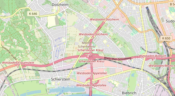 Área para autocaravana en la tarjeta