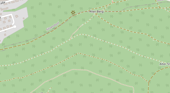 Stellplatz auf Satellitenbild