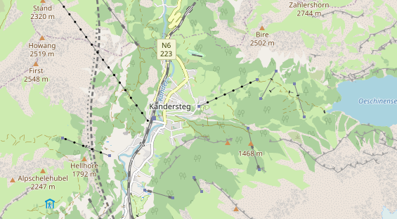 Stellplatz auf Karte