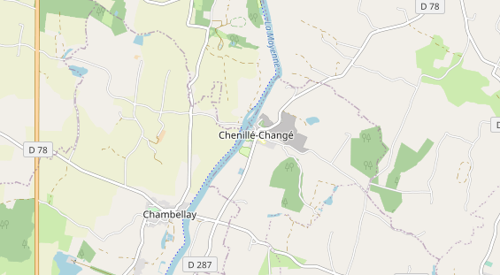 Área para autocaravana en la tarjeta