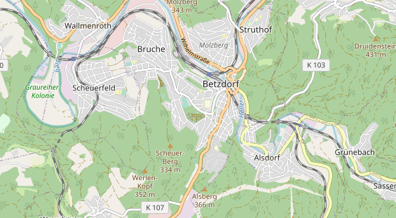 Área para autocaravana en la tarjeta