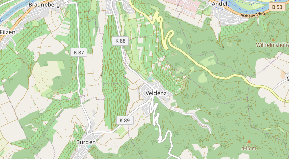 Stellplatz auf Karte